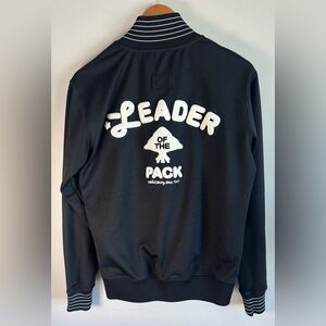 Vintage Y2K LRG Lifted Research Group Leader Of The Pack Track Jacket Sweater